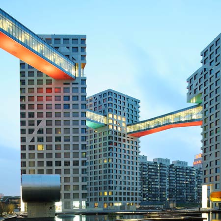 Linked Hybrid by Steven Holl Architects