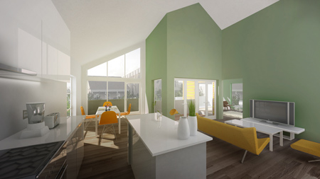 Atelier Hitoshi Abe duplex home to be built in New Orleans for actor Brad Pitt's charity Make it Right