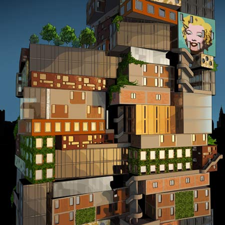 Alternative Design for MoMA Tower at 53 West 53rd by Axis Mundi