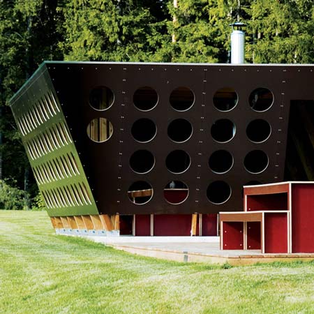 Summer Kitchen in Korvamäe by Urmas Muru and Peeter Pere