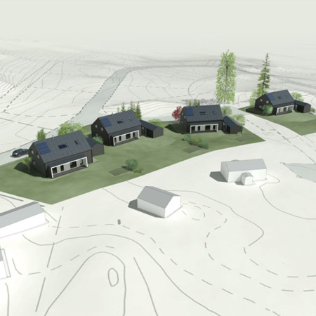 4 Passive Houses by Anders Holmberg
