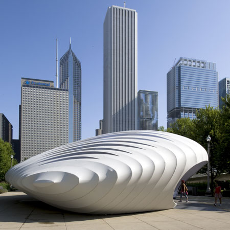Burnham Pavilion by Zaha Hadid Architects