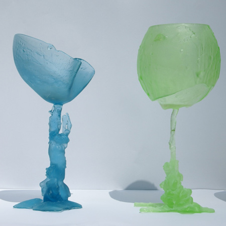 Kaarsrecht Glas by Pascal Smelik