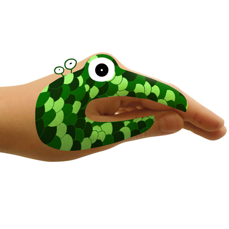 Monster and Animal Hands by Héctor Serrano