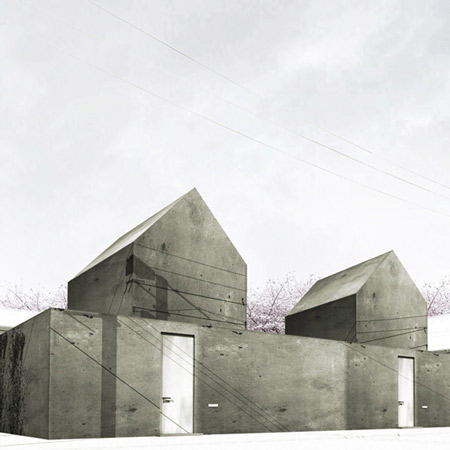 Two houses in Tokyo by Cheungvogl