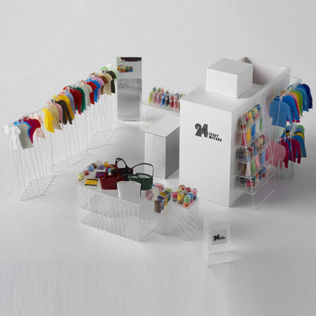 24 Issey Miyake concept shop by Nendo