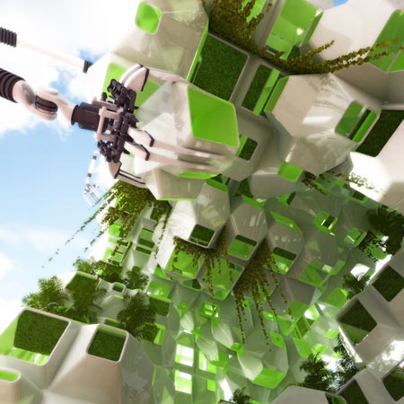 Eco-pods by Howeler + Yoon Architectureand Squared Design Lab