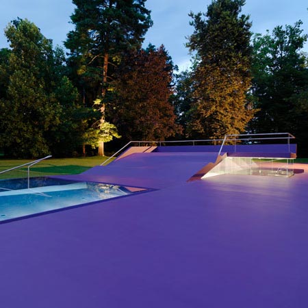 Open Air Pool Eybesfeld by Pichler & Traupmann Architekten