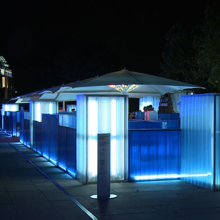 Bombay Sapphire at the London Design Festival: Dusk Bar by Tom Dixon