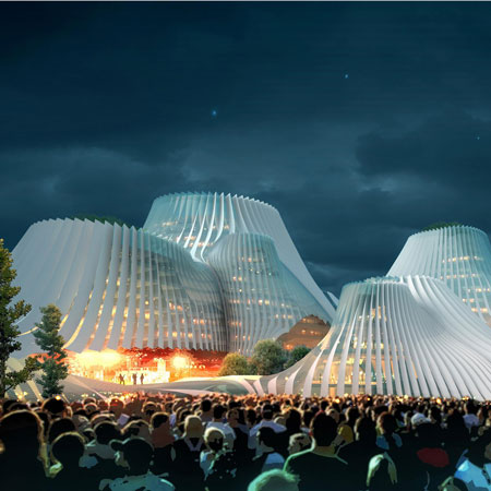 Taichung Convention Center by MAD