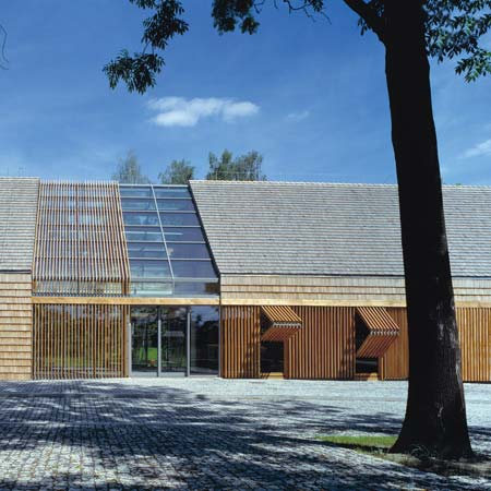 Admin building for Opole Rural Museum by db2 Architekci
