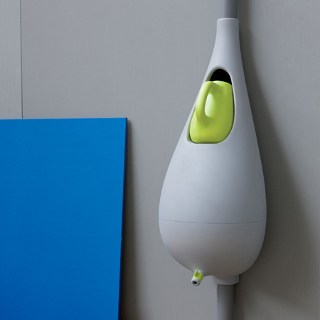 A Drop of Water and Bioplastic Planter by Bas van der Veer