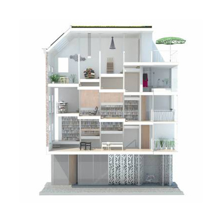 Droog Townhouse by Atelier Bow-Wow
