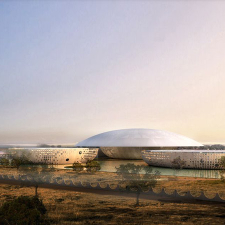 International Conference Center in Ouagadougou by CAAU