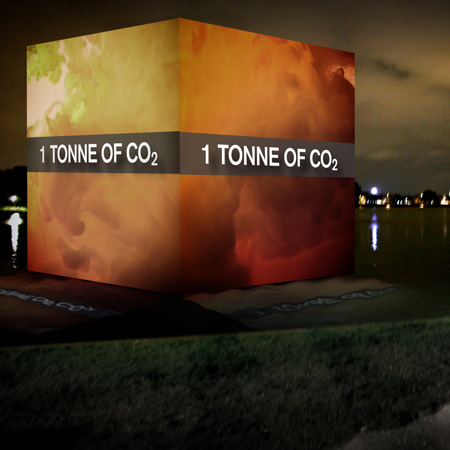 CO2 Cubes by Alfio Bonanno and Christophe Cornubert