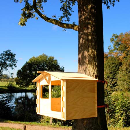 Zelfbouwboomhut by Aandeboom