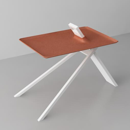 Tripod table by Noon Studio