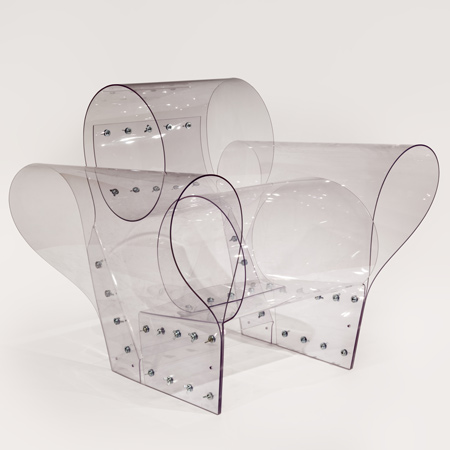 Well Transparent Chair by Ron Arad