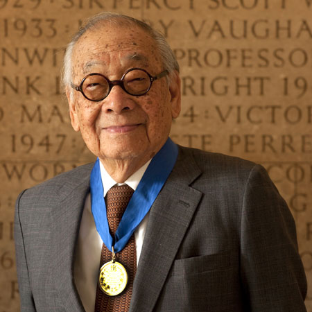 IM Pei receives the Royal Gold Medal for architecture