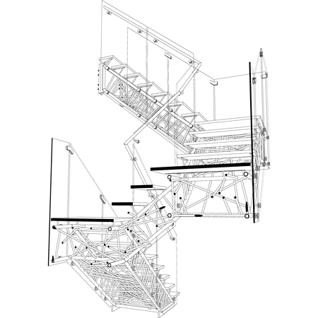 Genetic Stair by Caliper Studio