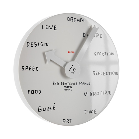 Blank Wall Clock by Martí Guixé for Alessi