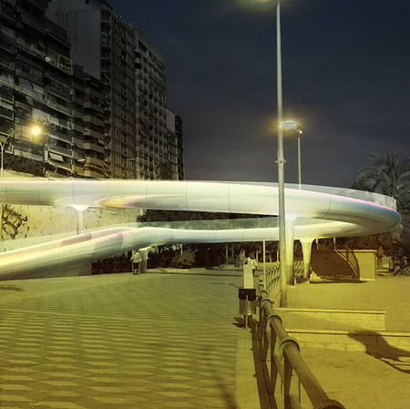 Pasarela del Postiguet by bgstudio