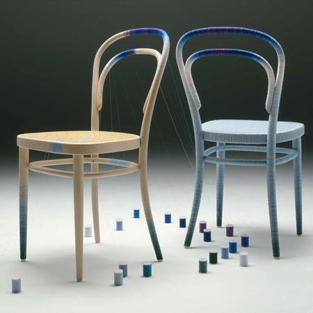 Spool Chair by Keisuke Fujiwara