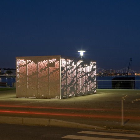 Kiosque Saint-Nazaire by Topos Architecture