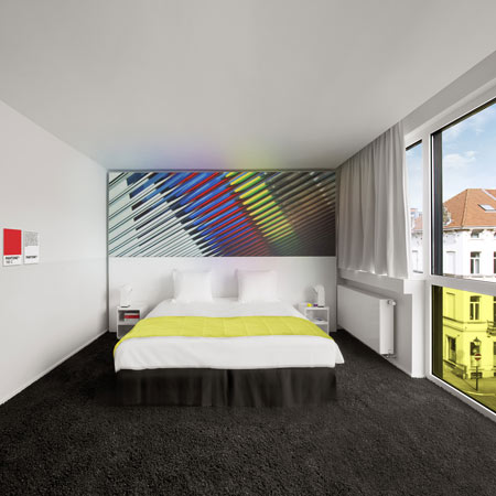 Pantone Hotel by Olivier Hannaert and Michel Penneman