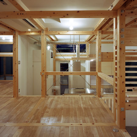 A Mono Struct House by Masato Sekiya