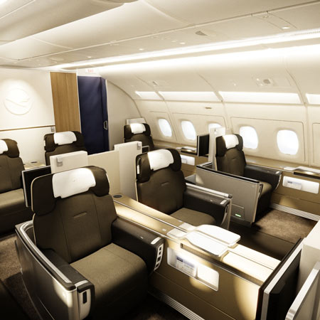 A380 by Priestmangoode for Lufthansa