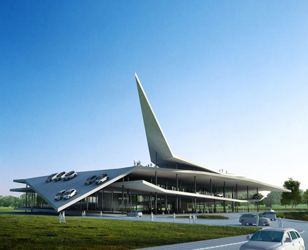 Automobile museum by Gatti Architecture Studio Automobile museum by Gatti Architecture Studio