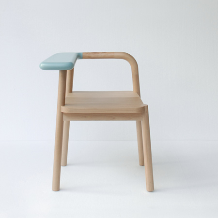 Chair, lamp & crane by Studio Juju