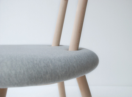 Chair, lamp & crane by Studio Juju Chair, lamp & crane by Studio Juju