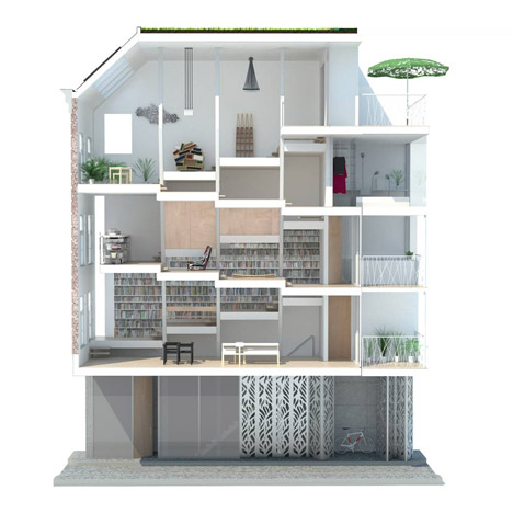 Droog Townhouse by Atelier Bow-Wow