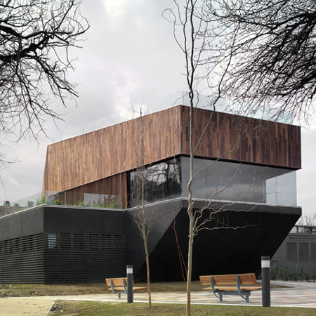 Environmental Unit Headquarters by Magén Arquitectos
