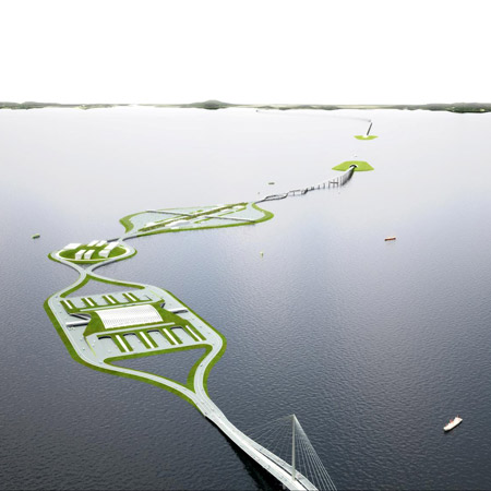 Pearl River Necklace by NL Architects Pearl River Necklace by NL Architects