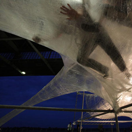 Tape Installation by For Use and Numen at DMY Berlin Tape Installation by For Use and Numen at DMY Berlin