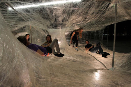 Tape Installation by For Use and Numen at DMY Berlin Tape Installation by For Use and Numen at DMY Berlin