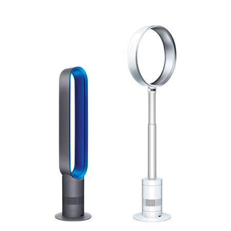 AM02 and AM03 Air Multiplier fans by Dyson