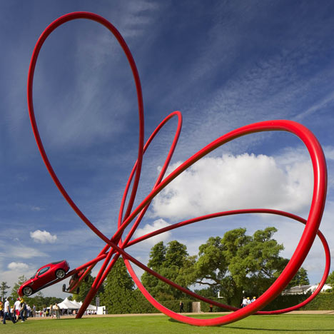 Alpha Romeo Centenary Sculpture by Gerry Judah