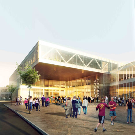 Campus Roskilde by Henning Larsen Architects