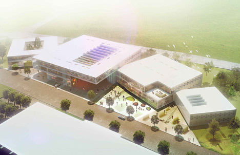 Campus Roskilde by Henning Larsen Architects