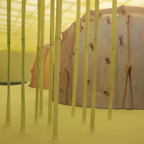 The Edges of the World by Ernesto Neto