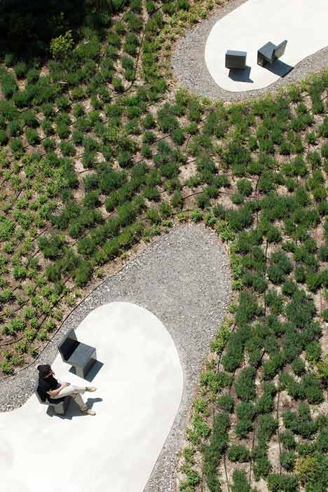 Garden in Madrid by Estudio Caballero Colón