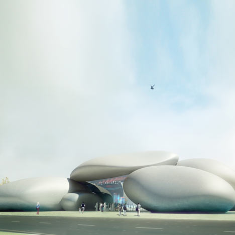 Batumi Aquarium by Henning Larsen Architects