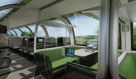 Mercury high speed train by Priestmangoode Mercury high speed train by Priestmangoode