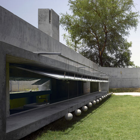 The House with Balls by Matharoo Associates