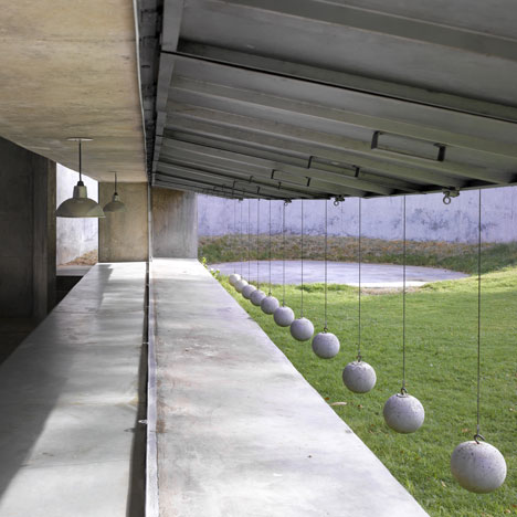 The House with Balls by Matharoo Associates The House with Balls by Matharoo Associates