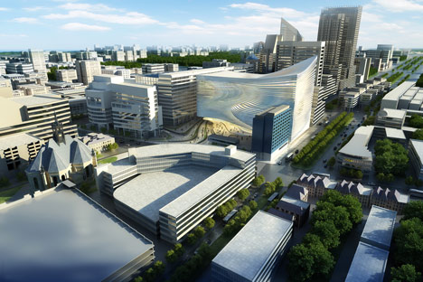 The New Dance and Music Centre in The Hague by Zaha Hadid Architects